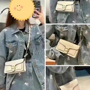 NWT Coach Retail Store Edition Tabby Chain Clutch